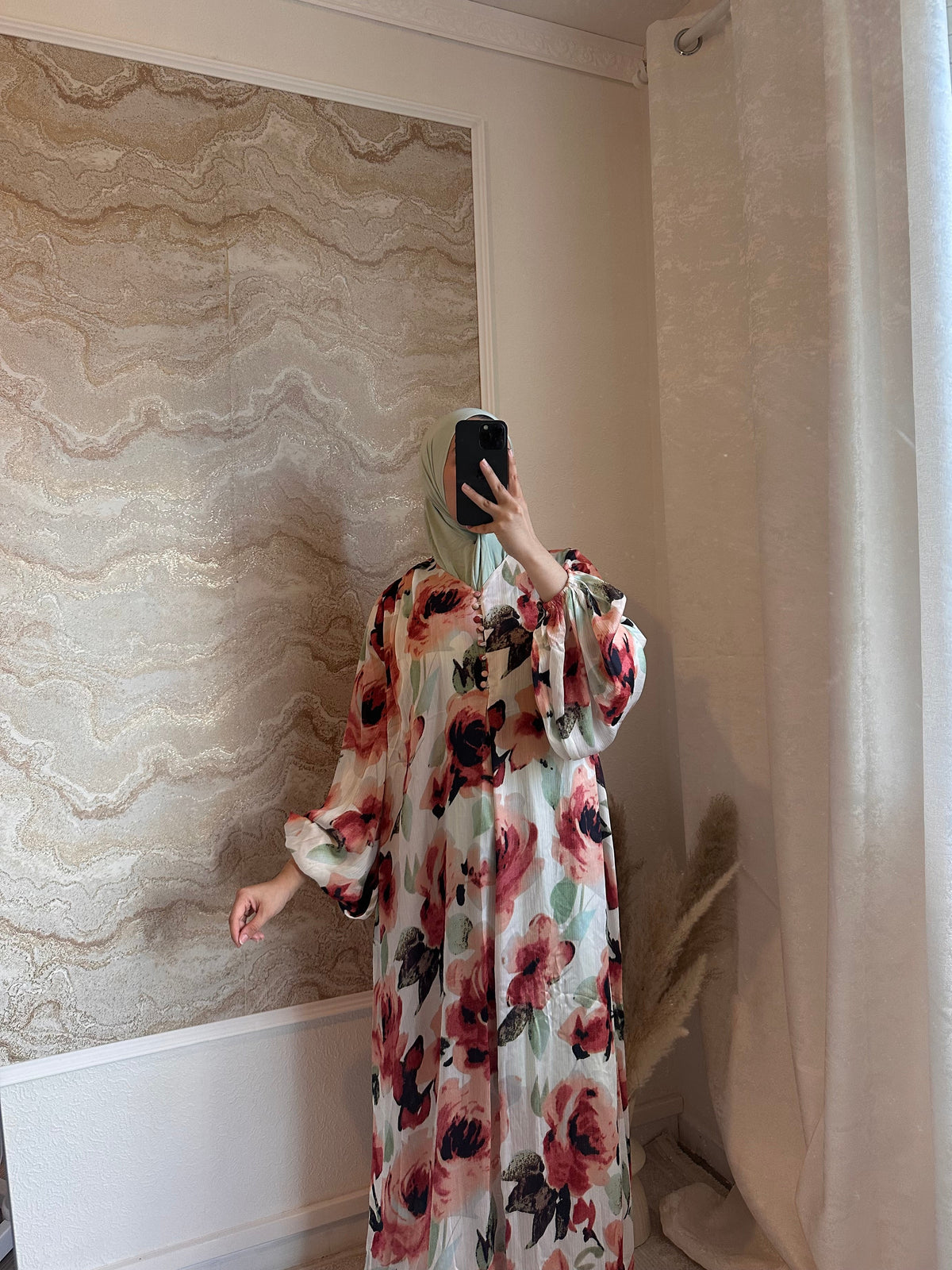 Robe chiffon